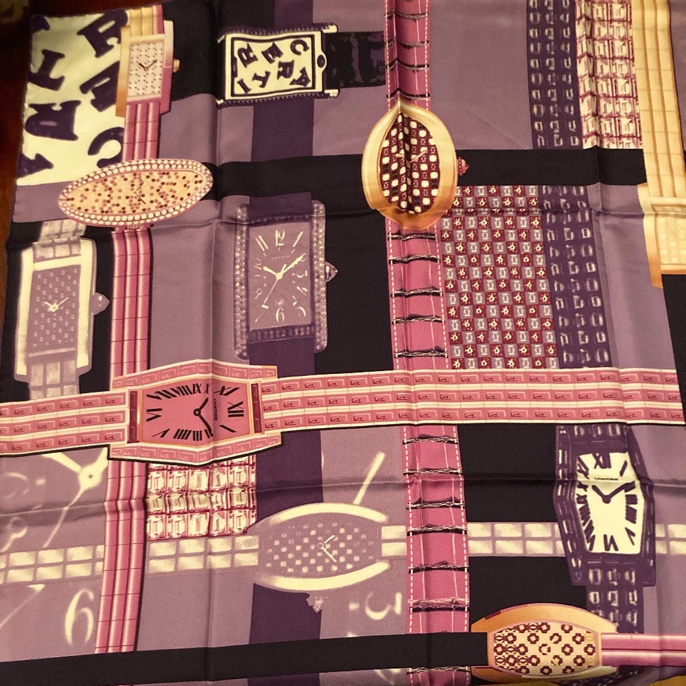Cartier Silk Scarf